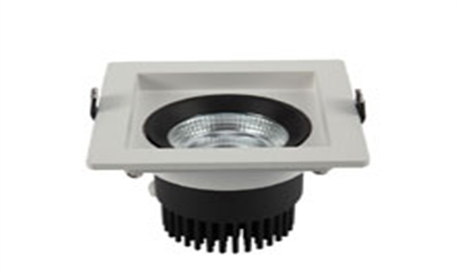 LED 4寸 12W 方形深孔COB嵌燈 開孔120x120mm黃光白光中性光 LED 4寸 12W 方形深孔COB嵌燈 開孔120x120mm黃光白光中性光